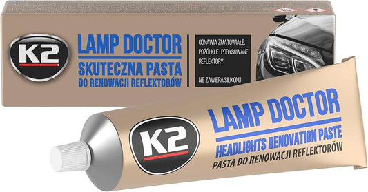 Limpiador-reparador K2 Lamp Doctor de arañazos para los faros del coche